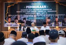Wali Kota Dumai Buka Bimbingan dan Pelatihan Haji dan Umroh 2026