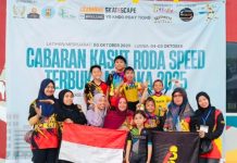 Siak Raih Juara Umum di Kejuaraan Malaka Open Speed Challenge 2025