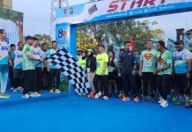 Kapolda Riau Flag Off Brimob Run 2025: Berlari untuk Bumi Lestari
