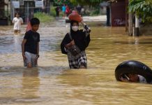 18 Titik Bencana Banjir di Riau Masih Terkendali