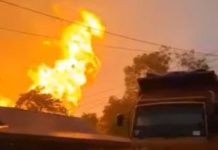 Tim Labfor Polda Riau Dikerahkan Selidiki Kebakaran Pipa Gas PT TGI di Inhil