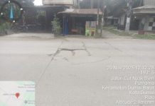 Keselamatan Terancam! Jalan Cut Nyak Dien Dumai Barat Dipaksa Tanggung Beban Truk dan Trailer