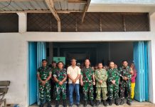 Cegah Karhutla di Dumai, Mabes TNI dan Koramil 02/Bukit Kapur Gencarkan Sosialisasi ke Pekerja Perkebunan